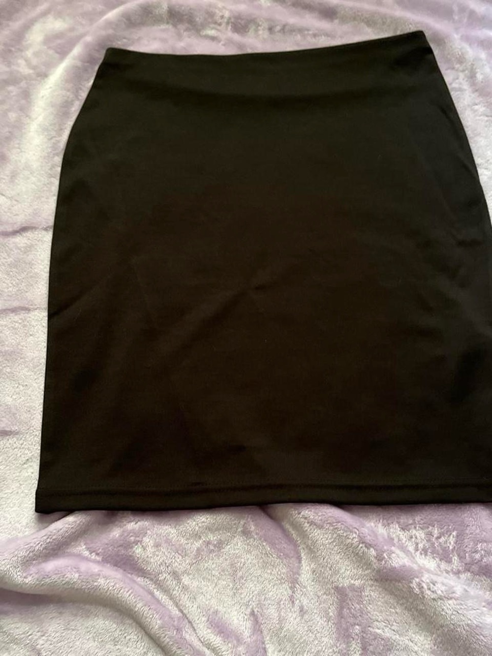 SHEIN Black High-Waist Pencil Skirt